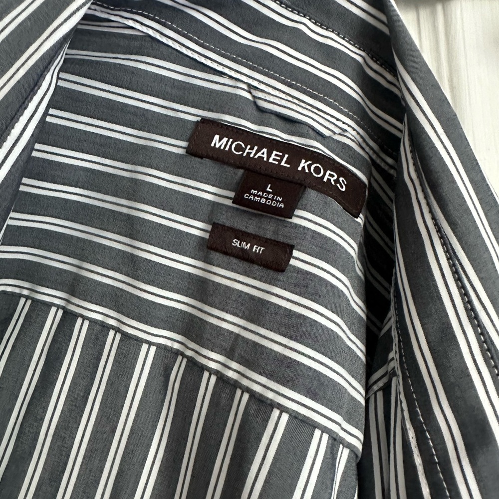 MK men casual short sleeve shirt